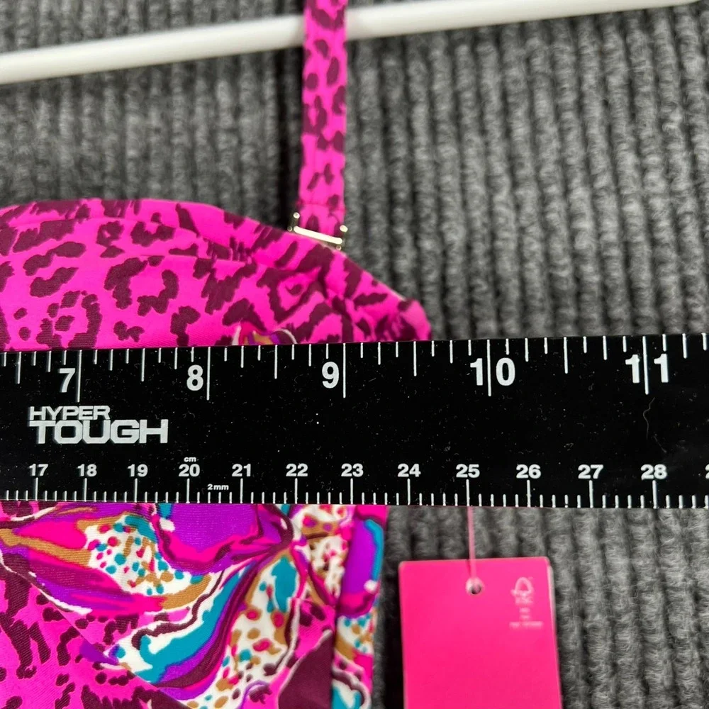 Lilly Pulitzer Ginnie One Piece Blue Rhapsody Orchid Swim Suit 0 Purple New - Picture 11 of 16